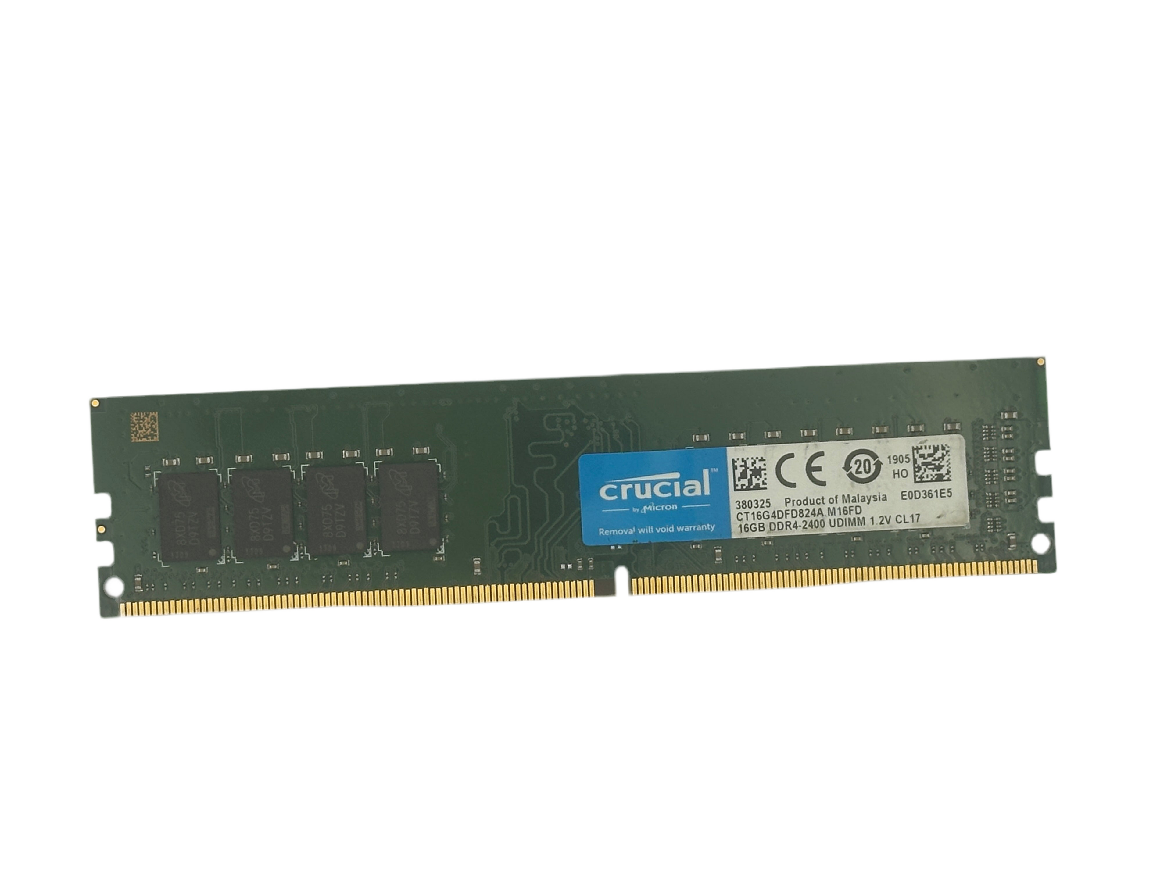 Crucial 16GB Desktop RAM DDR4 2400U Arbeitsspeicher CT16G4DFD824A