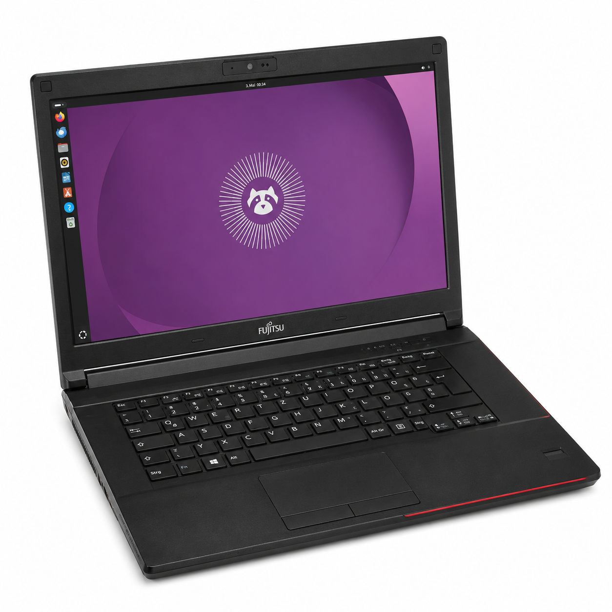 Fujitsu Lifebook E556 15,6” – i3, 8GB RAM, 256GB SSD, Ubuntu – Akku defekt