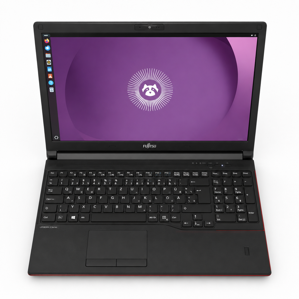 Fujitsu Lifebook E556 15,6” – i3, 8GB RAM, 256GB SSD, Ubuntu – Akku defekt