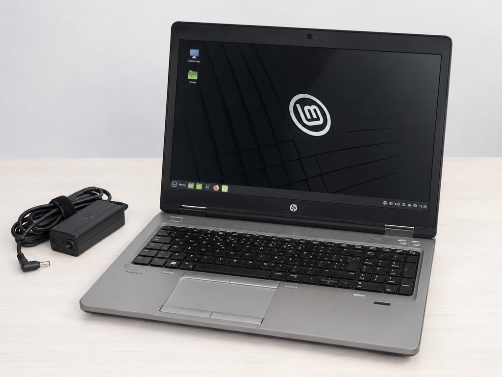 HP ProBook 650 G1 – 16 GB RAM – 512 GB Samsung SSD – Linux Mint – inkl. Dockingstation