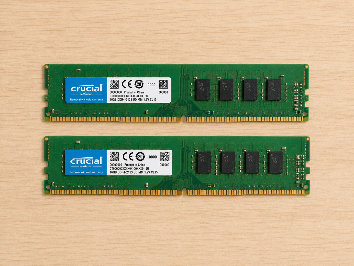 Crucial 16GB DDR4 2133MHz PC4-2133P DIMM 288-pin CL15 CT16G4DFD8213 RAM Arbeitsspeicher
