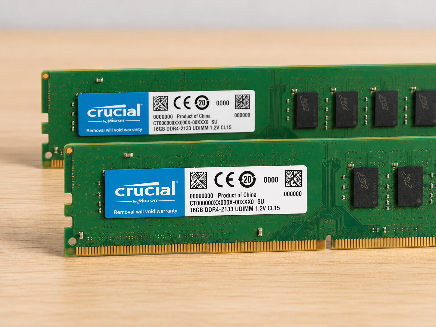 Crucial 16GB DDR4 2133MHz PC4-2133P DIMM 288-pin CL15 CT16G4DFD8213 RAM Arbeitsspeicher