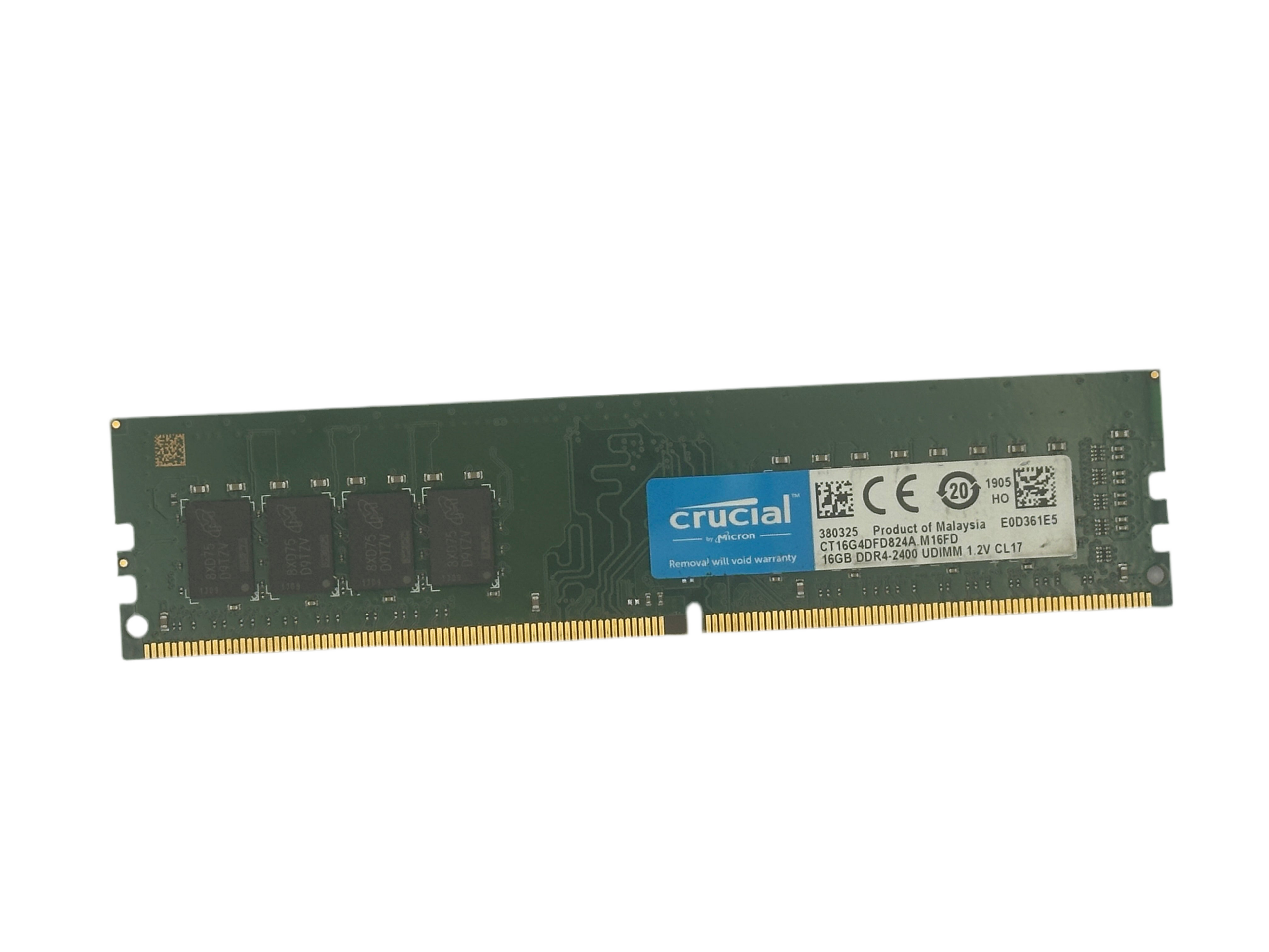 Crucial 16GB Desktop RAM DDR4 2400U Arbeitsspeicher CT16G4DFD824A