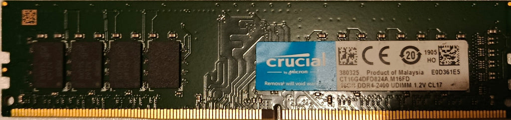 Crucial 16GB Desktop RAM DDR4 2400U Arbeitsspeicher CT16G4DFD824A