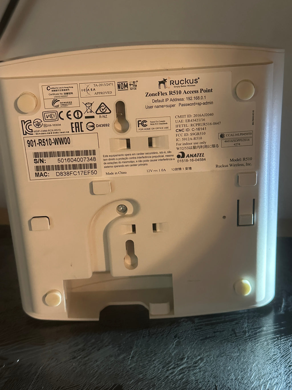 Ruckus Zone Flex 901-R510-WW00