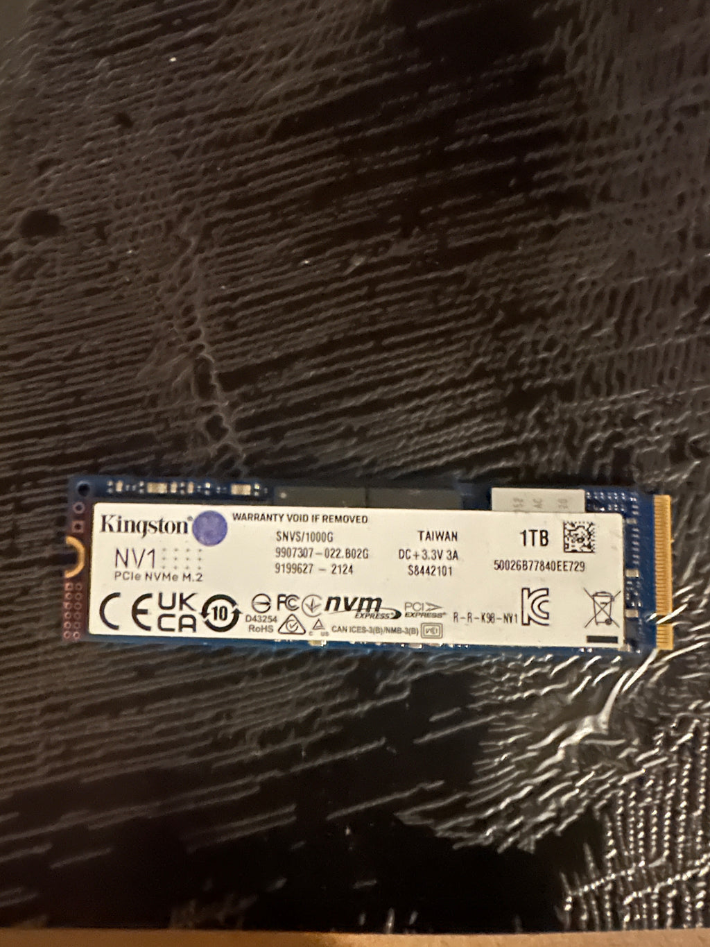 Kingston NV1 1TB NVMe SSD Refurbished - M.2 PCIe Geprüft