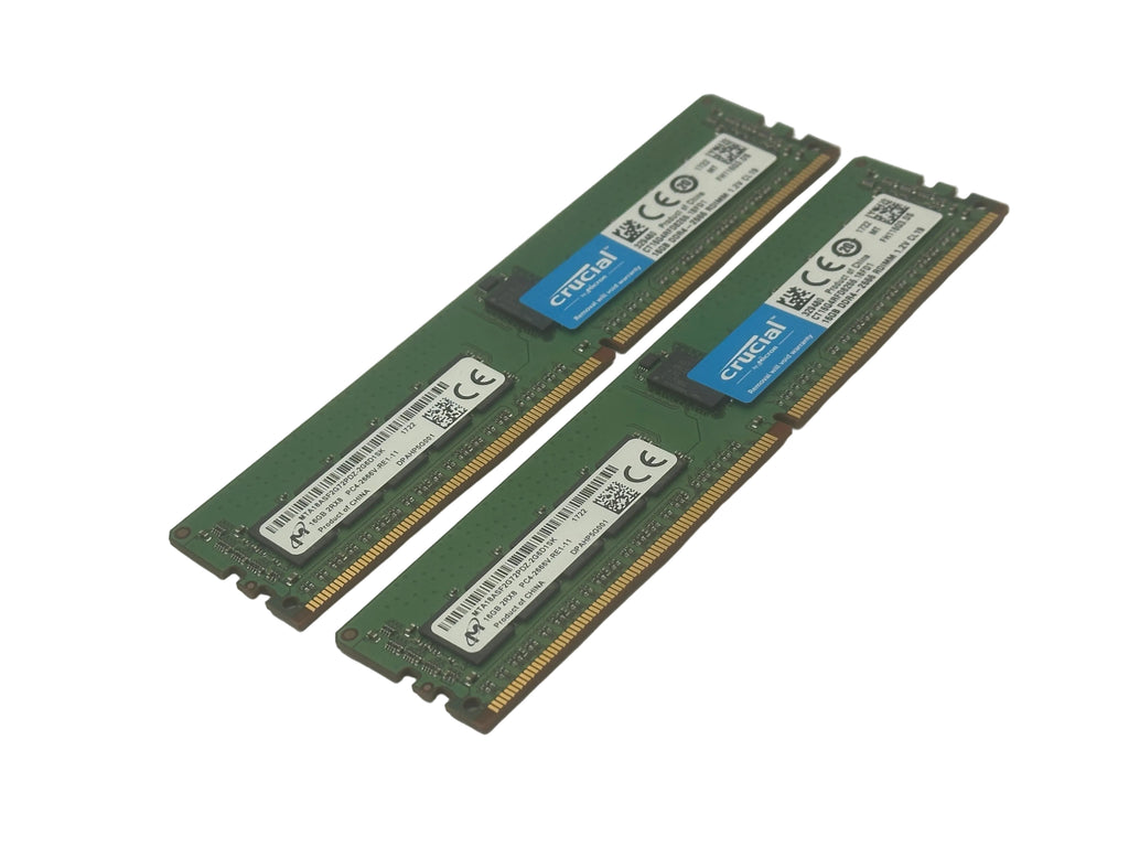 Crucial 16GB DDR4-2666 RDIMM 1.2V CL199 (CT16G4RFD8266.18FD1)