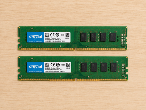 Crucial 16GB DDR4 2133MHz PC4-2133P DIMM 288-pin CL15 CT16G4DFD8213 RAM Arbeitsspeicher