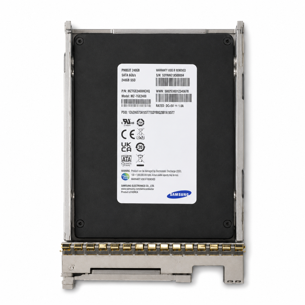 Cisco Samsung PM863a 240GB 2.5" 6G SATA SSD MZ-7LM240N UCS-SD240G61X-EV