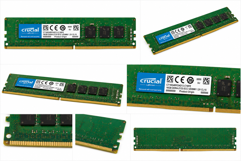 Crucial 16GB DDR4-2133MHz ECC geg. 288-Pin CT 16G4RFD4213 RAM Modul