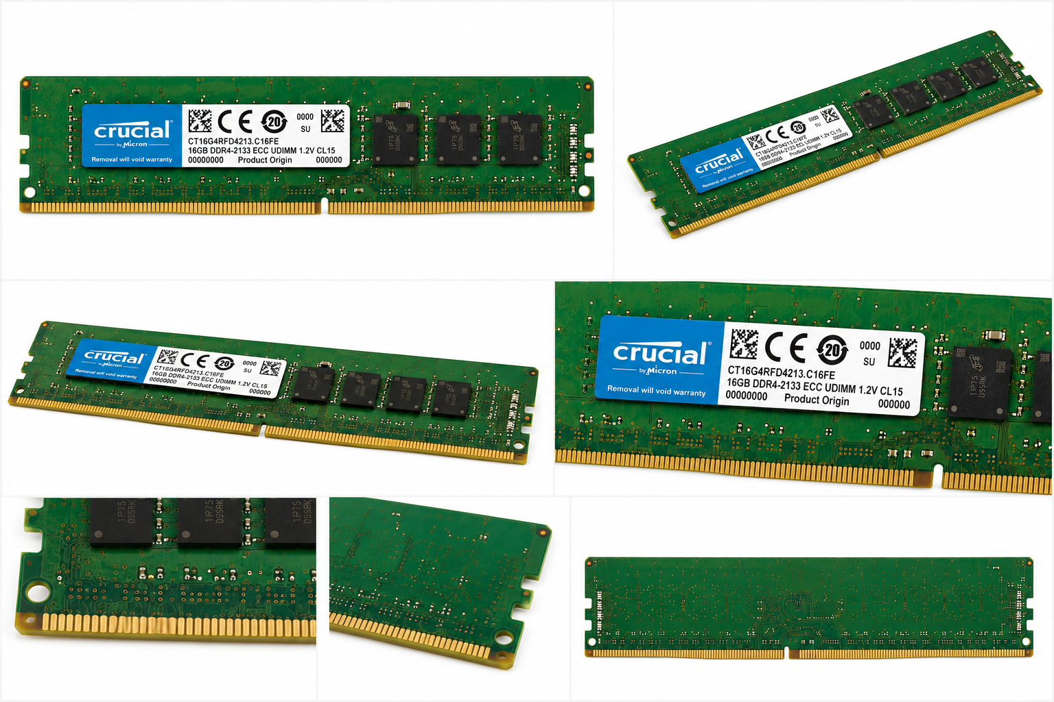 Crucial 16GB DDR4-2133MHz ECC geg. 288-Pin CT 16G4RFD4213 RAM Modul