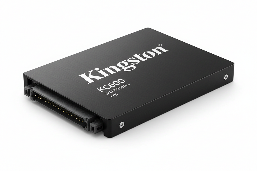 Kingston KC600 1TB 2,5 Zoll SATA III Interne SSD (SKC600/1024G)