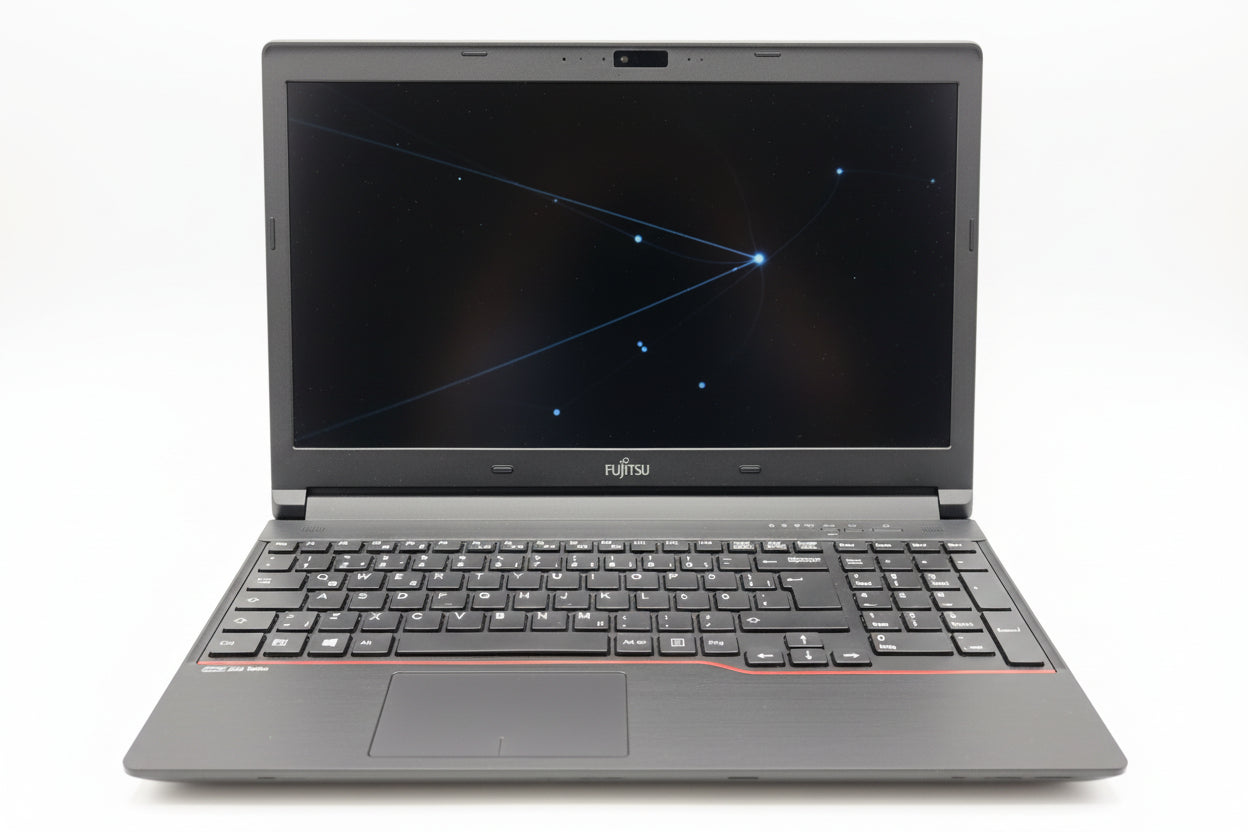 Fujitsu Lifebook E556 15,6" i3 8GB RAM 256GB SSD Ubuntu – Akku defekt