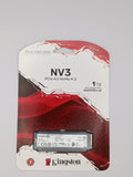Kingston NV3 1TB NVMe SSD PCIe 4.0 M.2 2280 SNV3S/1000G – Neu & OVP